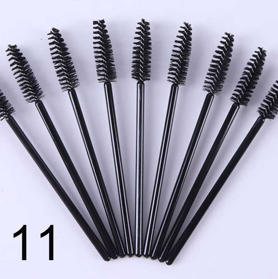 Mascara Brush 50 pieces/bag -  Many Colors