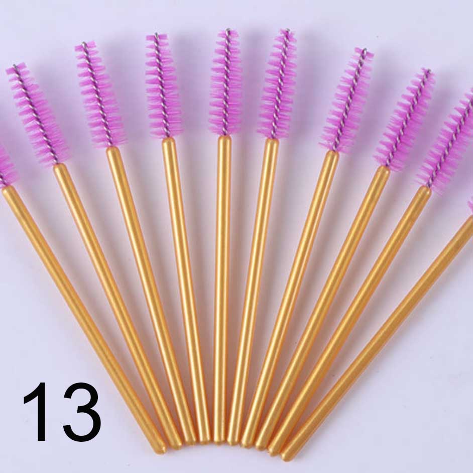 Mascara Brush 50 pieces/bag -  Many Colors