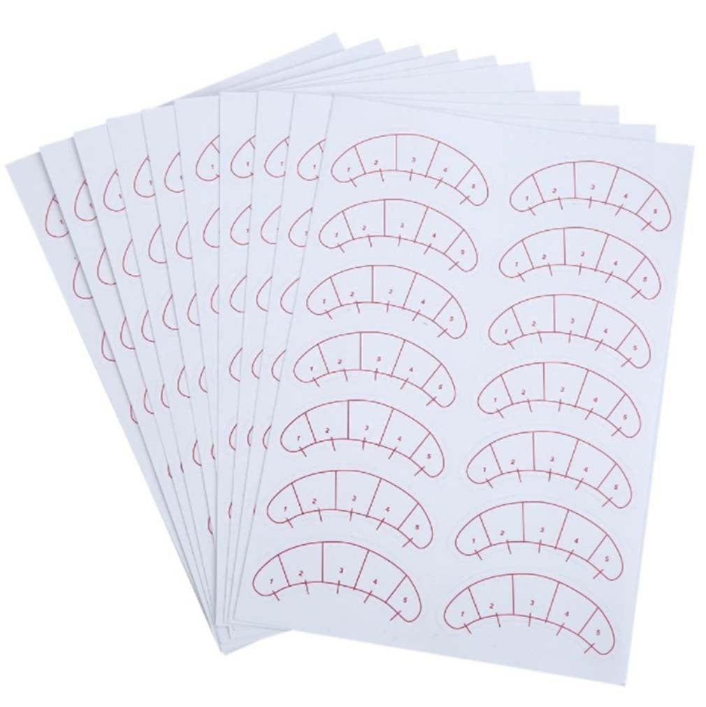 Eyelash Sticker, 140PCS Eyelashes Extension Isolation Positioning Pads Patches