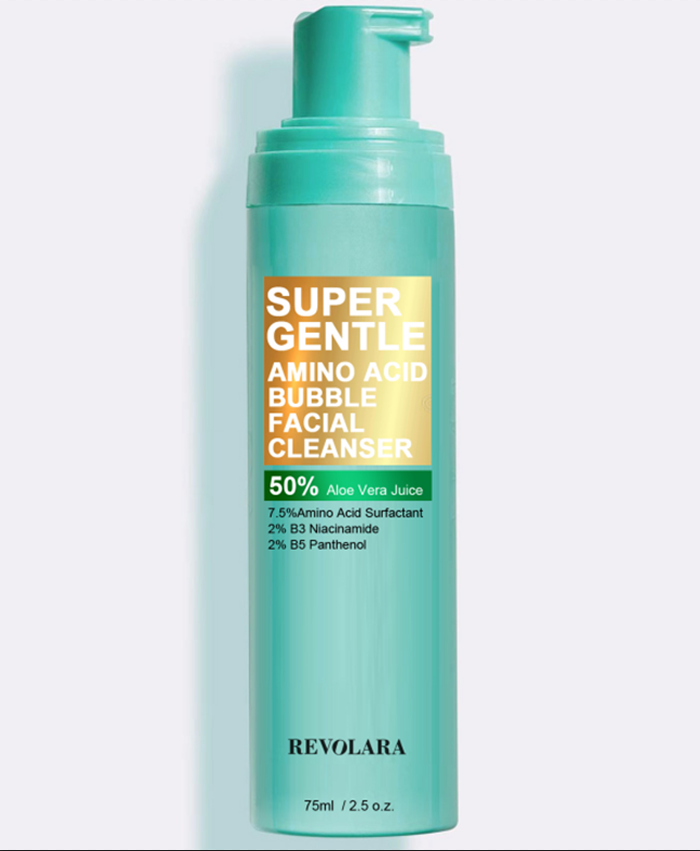 SUPER GENTLE Amino Acid Facial Bubble Cleanser