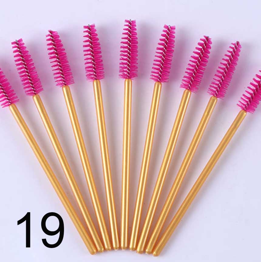 Mascara Brush 50 pieces/bag -  Many Colors