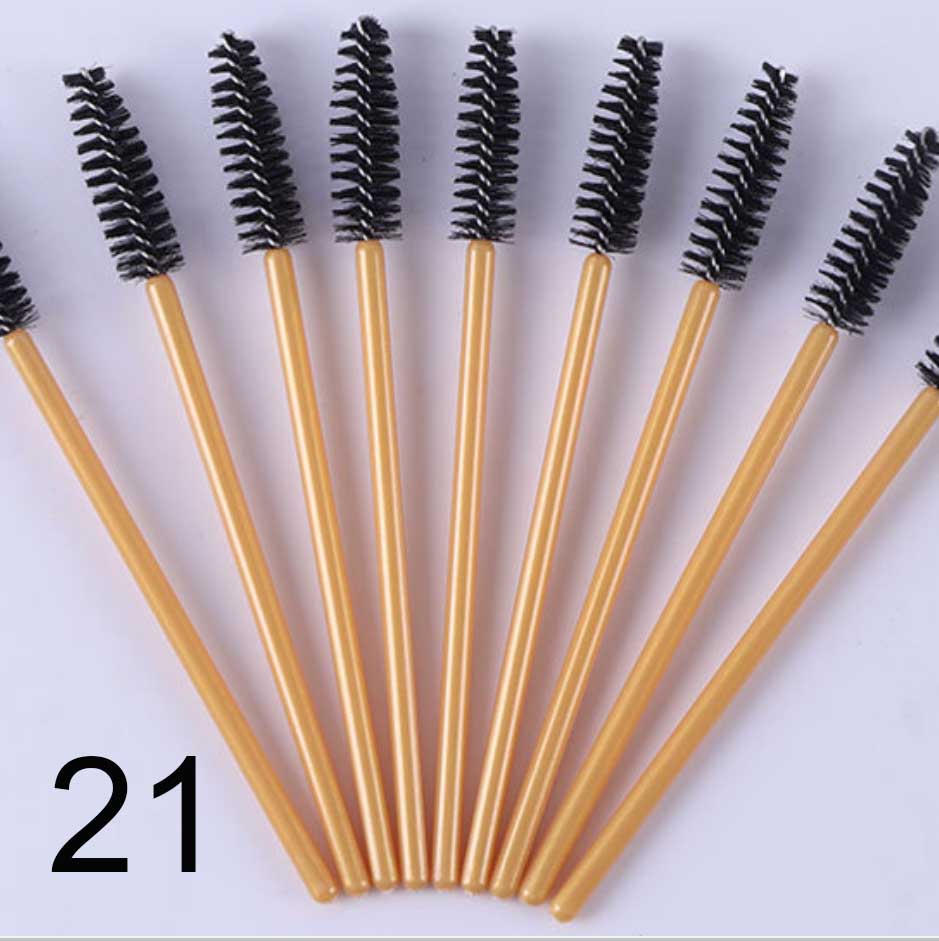 Mascara Brush 50 pieces/bag -  Many Colors