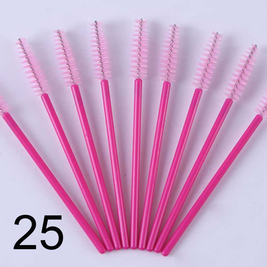 Mascara Brush 50 pieces/bag -  Many Colors