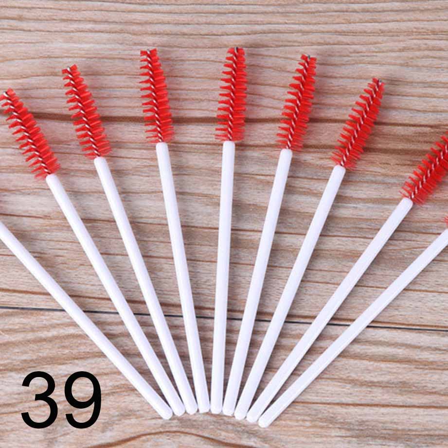 Mascara Brush 50 pieces/bag -  Many Colors