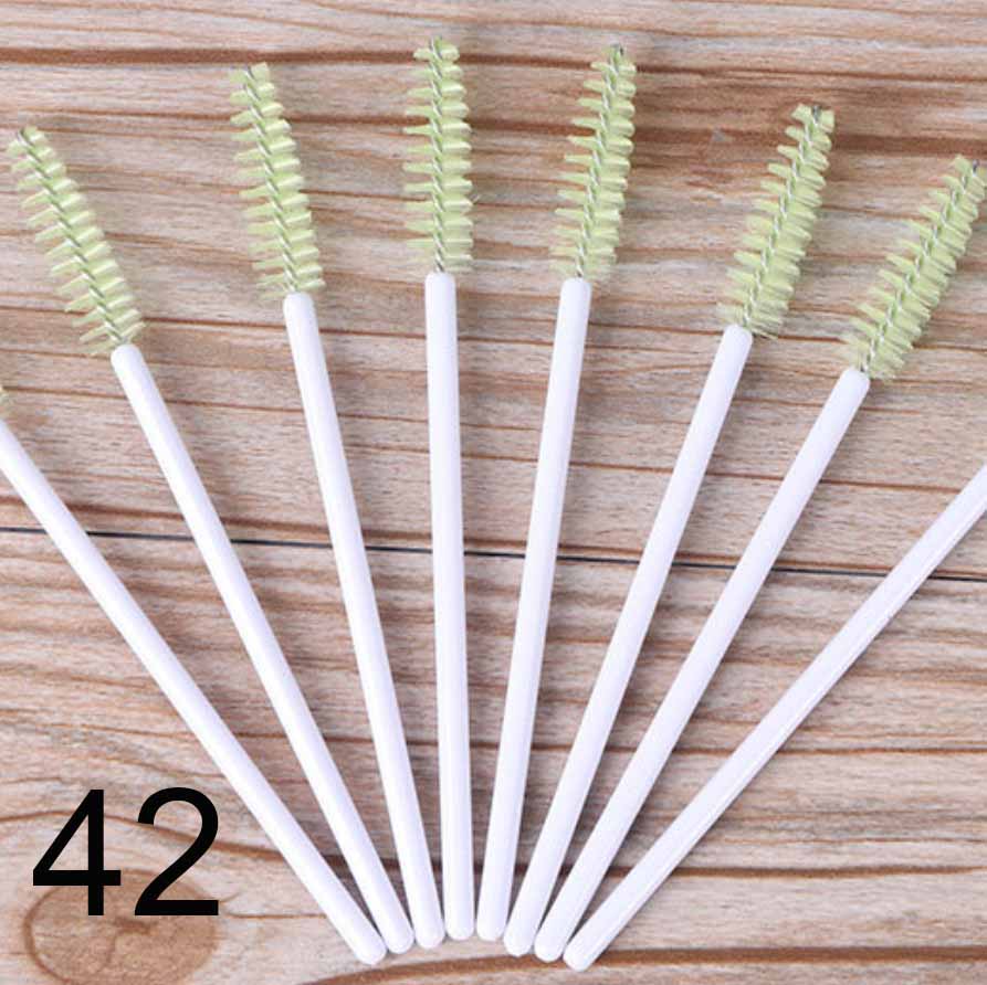 Mascara Brush 50 pieces/bag -  Many Colors