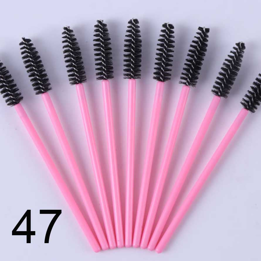 Mascara Brush 50 pieces/bag -  Many Colors