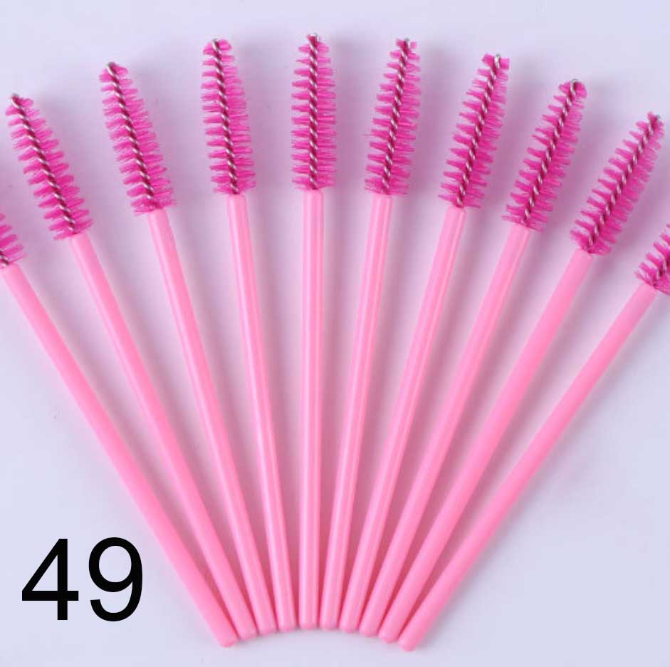 Mascara Brush 50 pieces/bag -  Many Colors