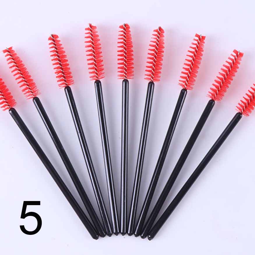 Mascara Brush 50 pieces/bag -  Many Colors